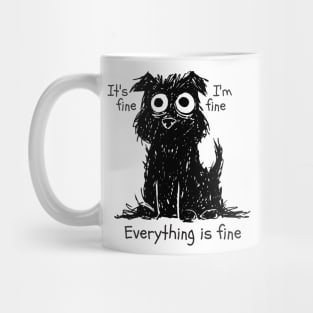 Stressed dog funny Mug